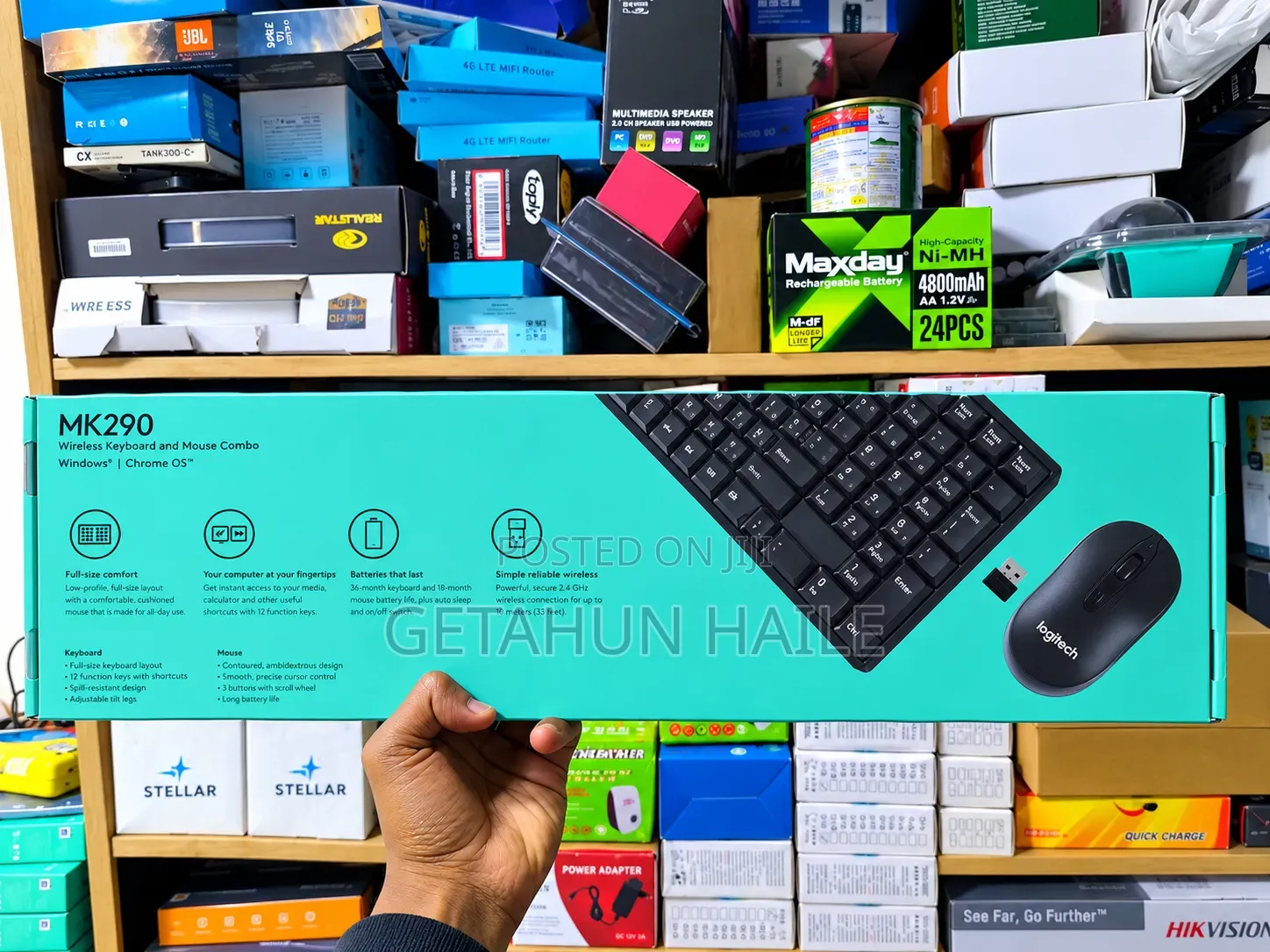 Logitech Wireless Keyboard and Mouse
