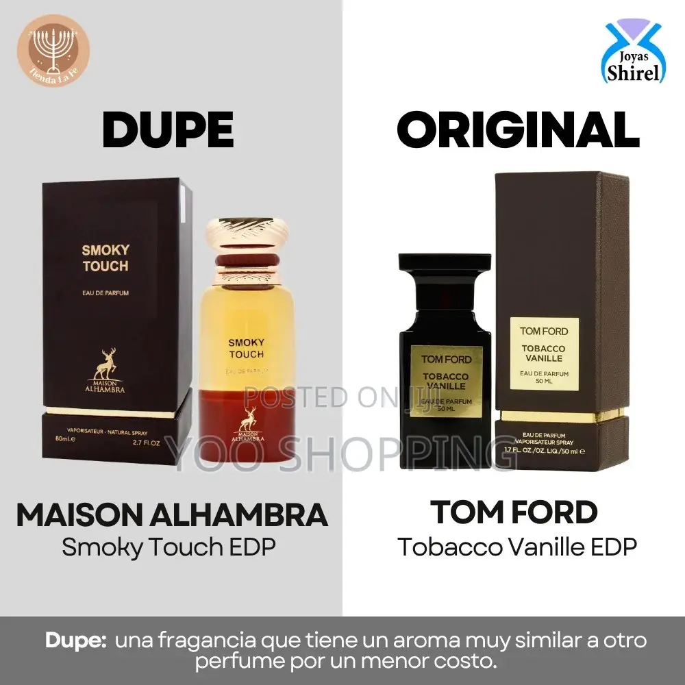 MAISON ALHAMBRA SMOKY TOUCH Perfume(Dupe of Tom Ford Tuscan Leather)