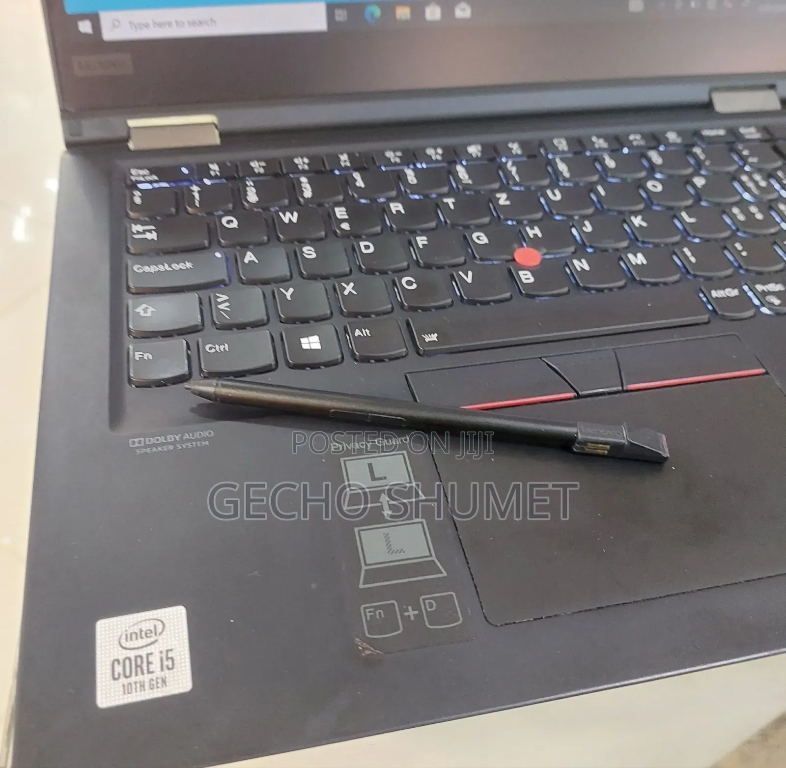 New Laptop Lenovo ThinkPad x13 Yoga 8GB Intel Core i5 SSD 512GB