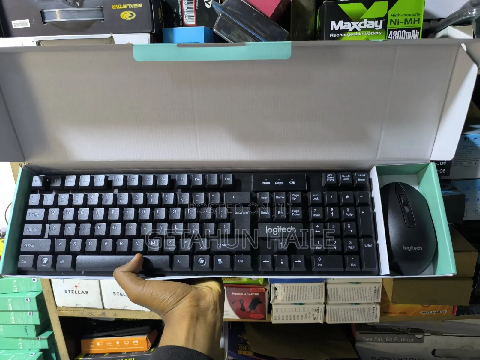 Logitech Wireless Keyboard and Mouse