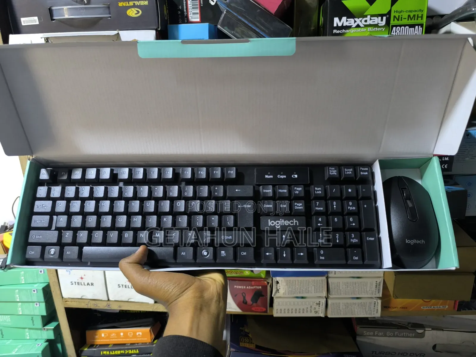 Logitech Wireless Keyboard and Mouse