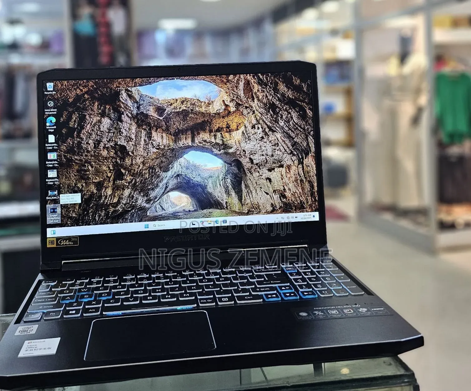 New Laptop Acer Predator Helios 300 16GB Intel Core i7 SSD 512GB