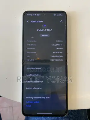 Samsung Galaxy Z Flip 3 128 GB Black