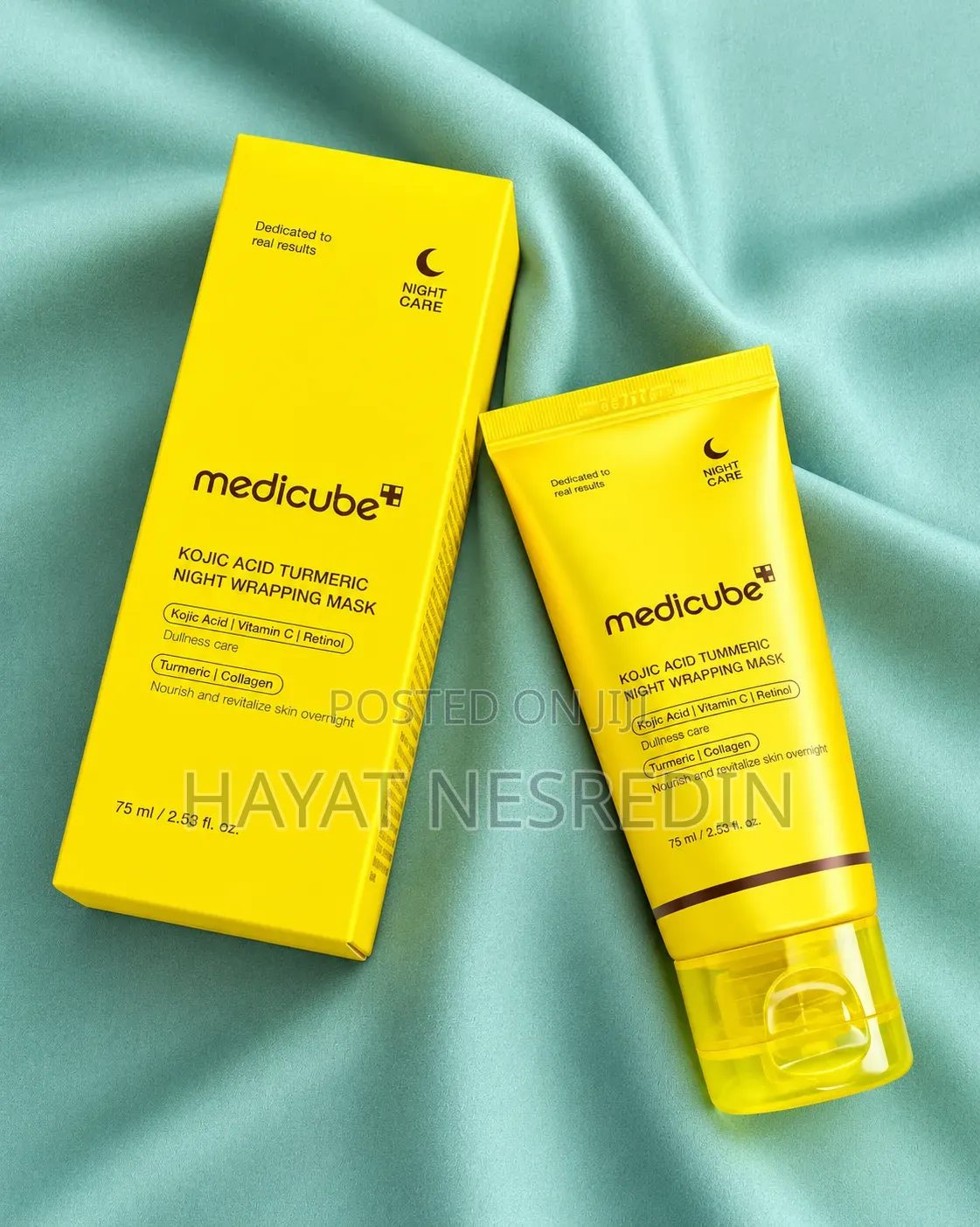 Medicube Wrapping Mask Kojic Acid Turmeric- Overnight Peel