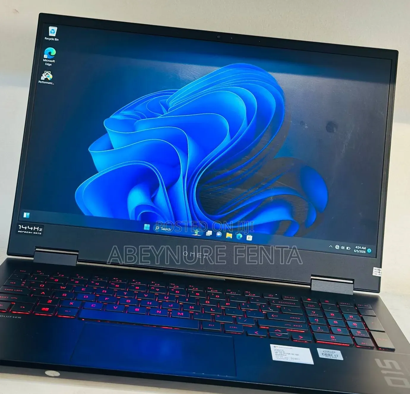 New Laptop HP Omen 15t 16GB Intel Core i7 SSD 512GB