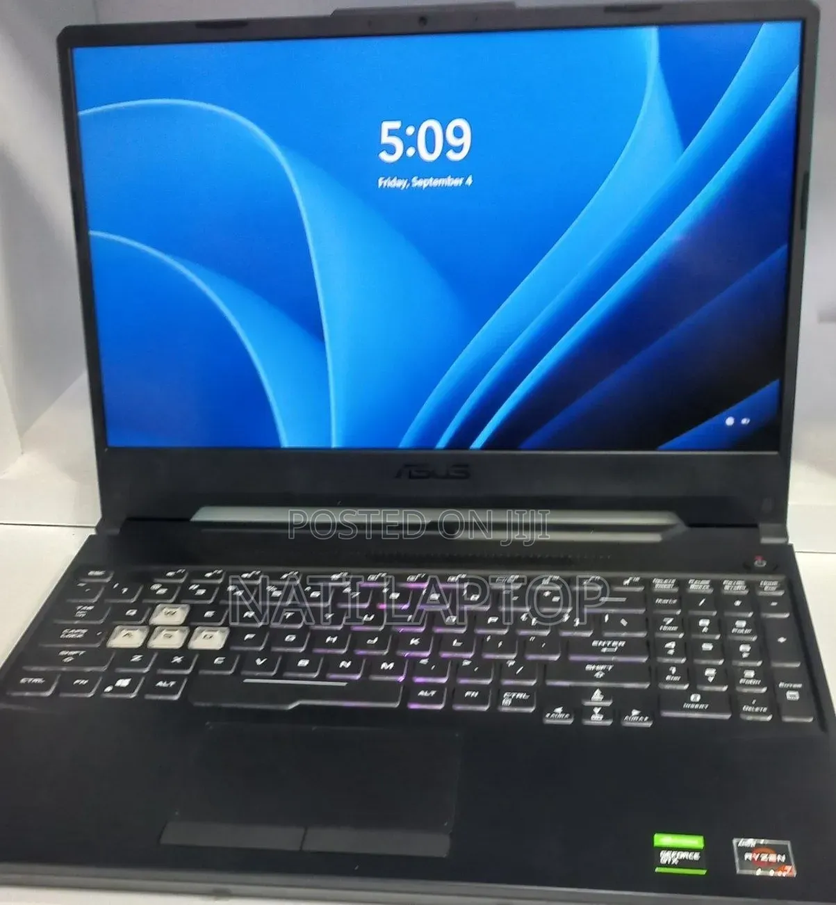 New Laptop Asus TUF Gaming A15 16GB AMD Ryzen 7 SSD 1T