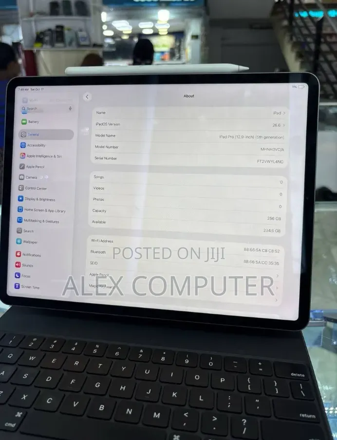 New Apple iPad Pro 12.9 (2021) 256 GB