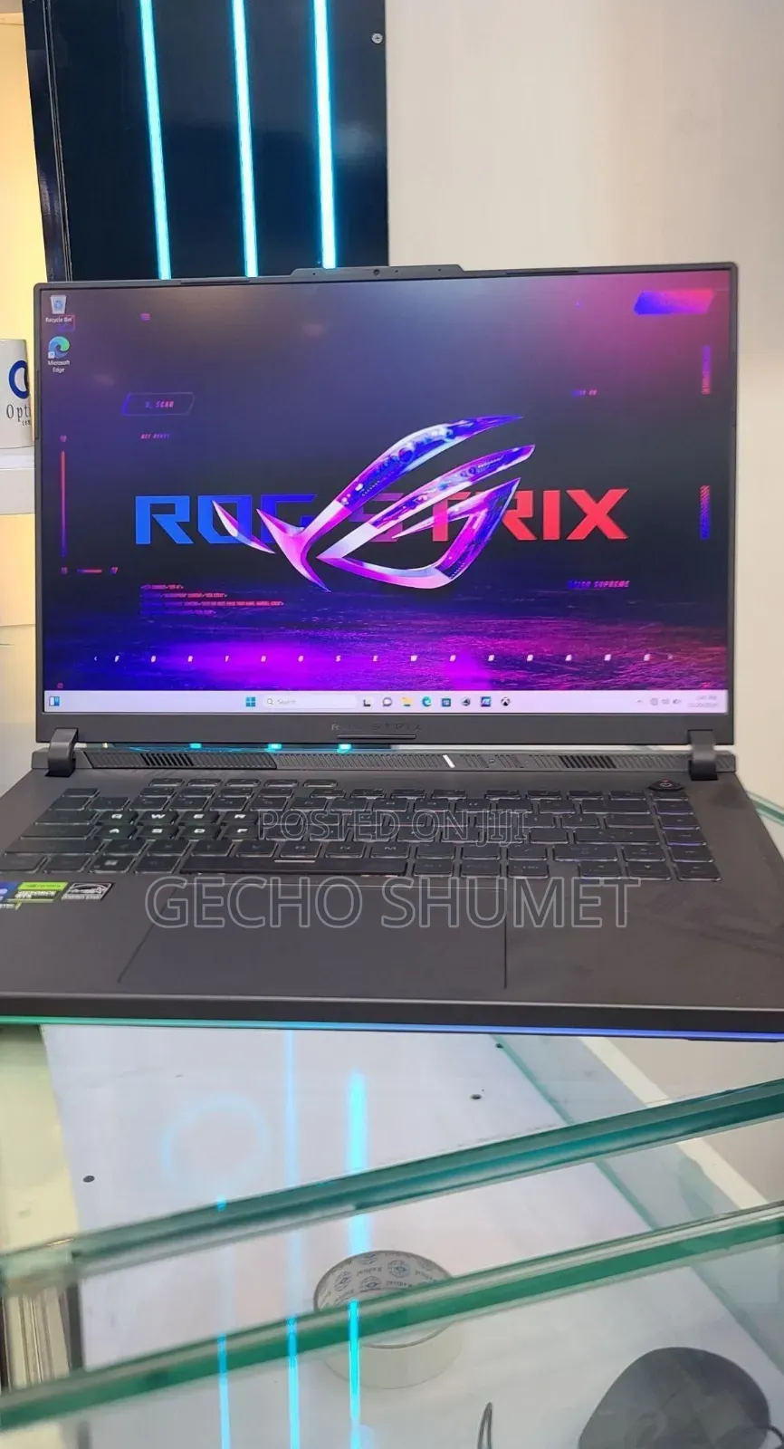 New Laptop Asus ROG Strix G16 16GB Intel Core i7 SSD 1T