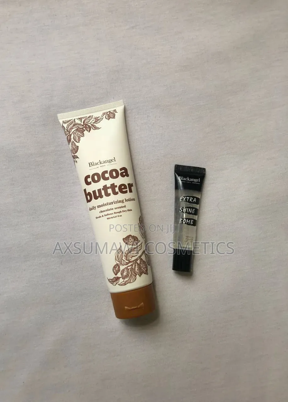 Black Angel Lotion & Lipgloss