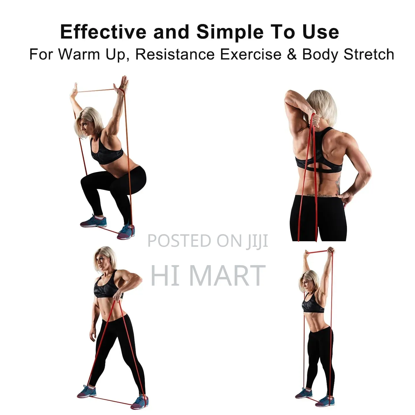 4in1 Fitness Resistance Band