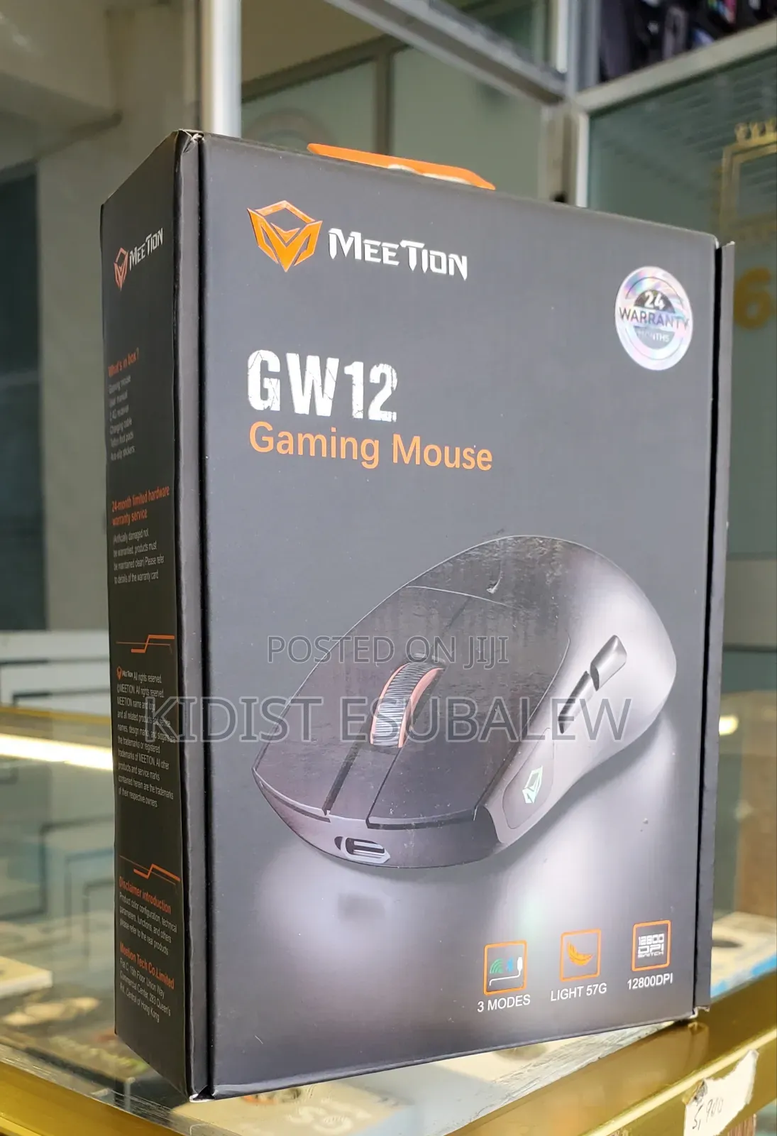 Meetion Gw12 Tri-Mode Gaming Mouse