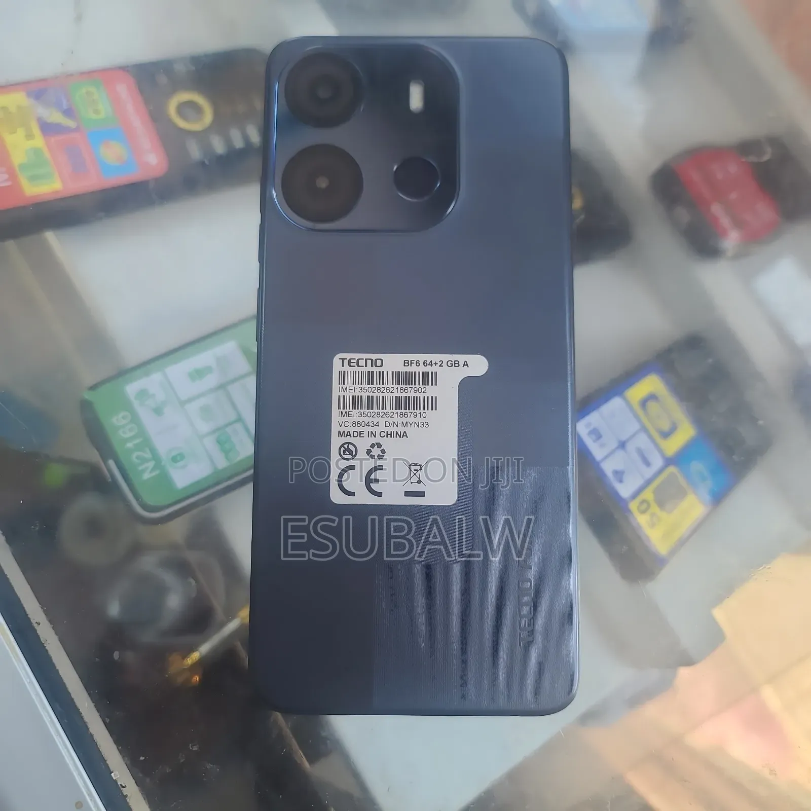 New Tecno Pop 7 64 GB Black