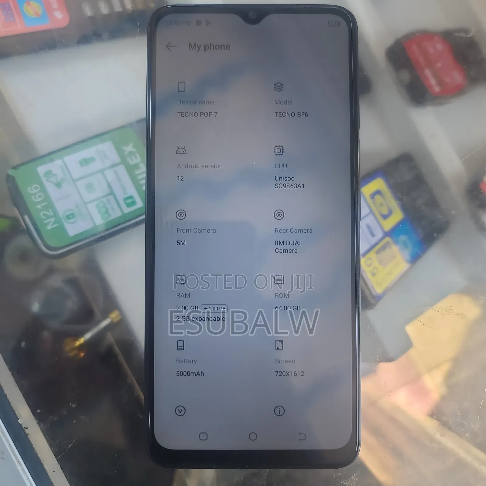 New Tecno Pop 7 64 GB Black