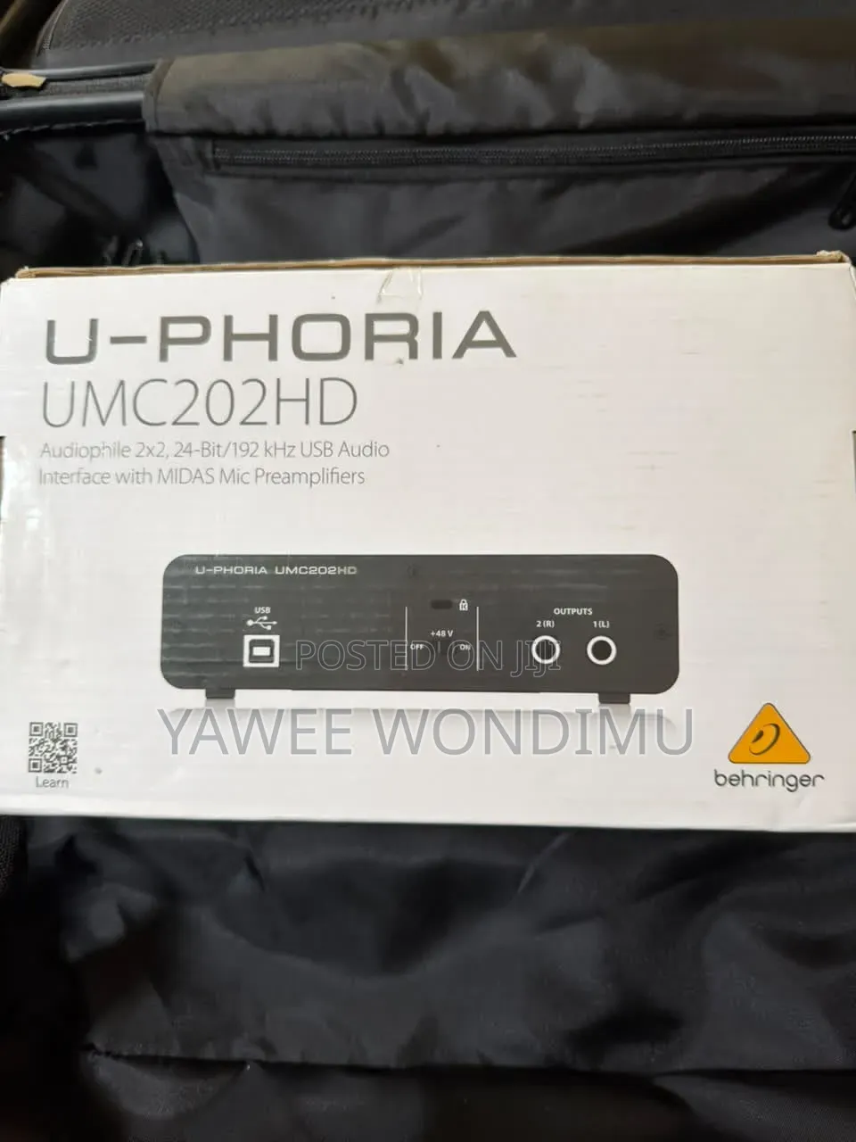 Behringer 2 Channel Soundcard