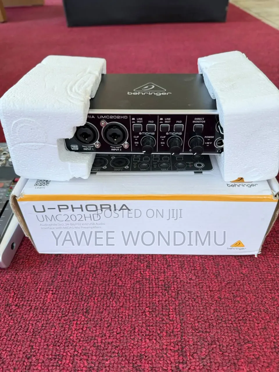 Behringer 2 Channel Soundcard