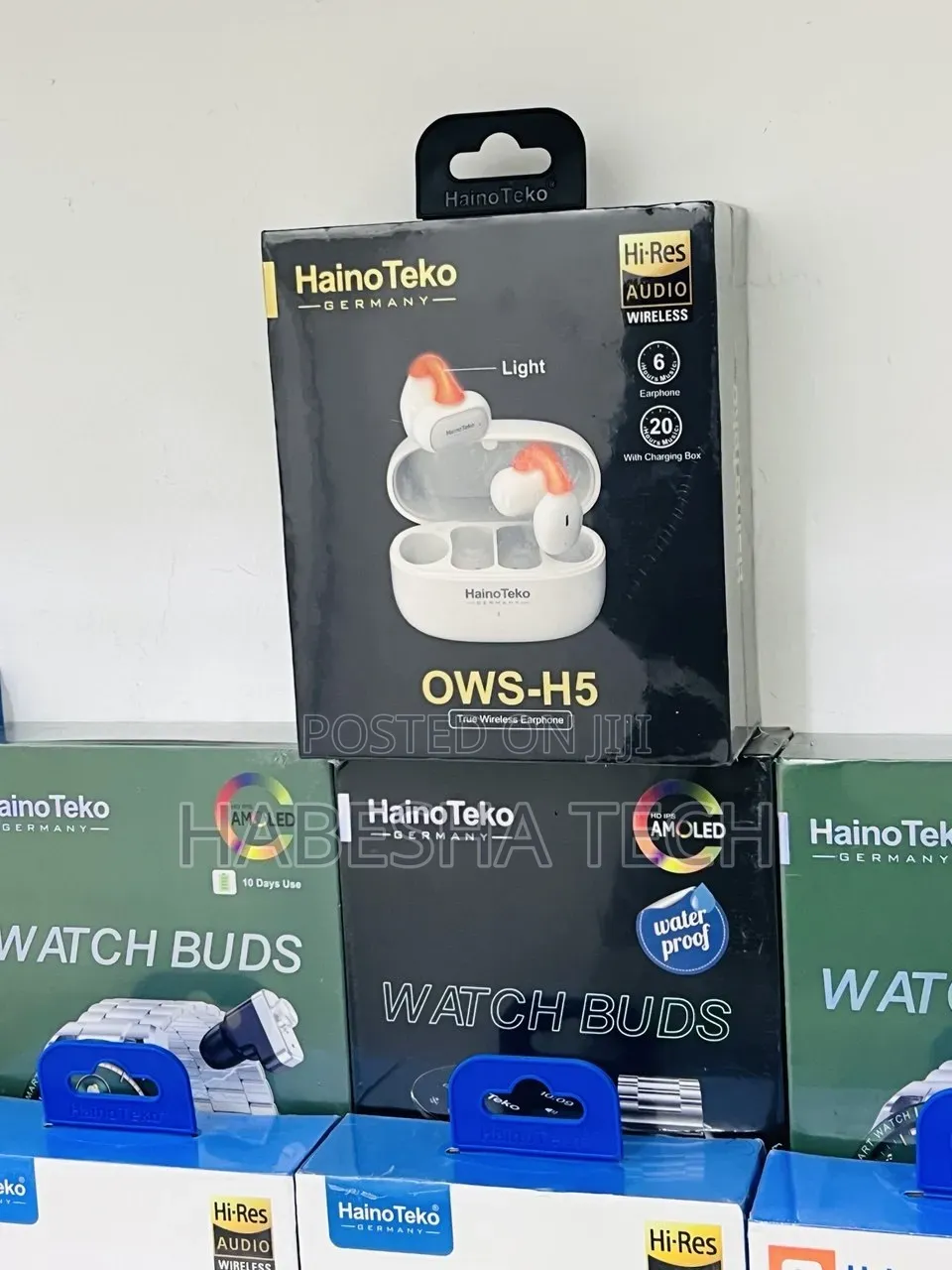 HainoTeko OWS-H5 EmberGlow Airpod Earphones
HainoTeko