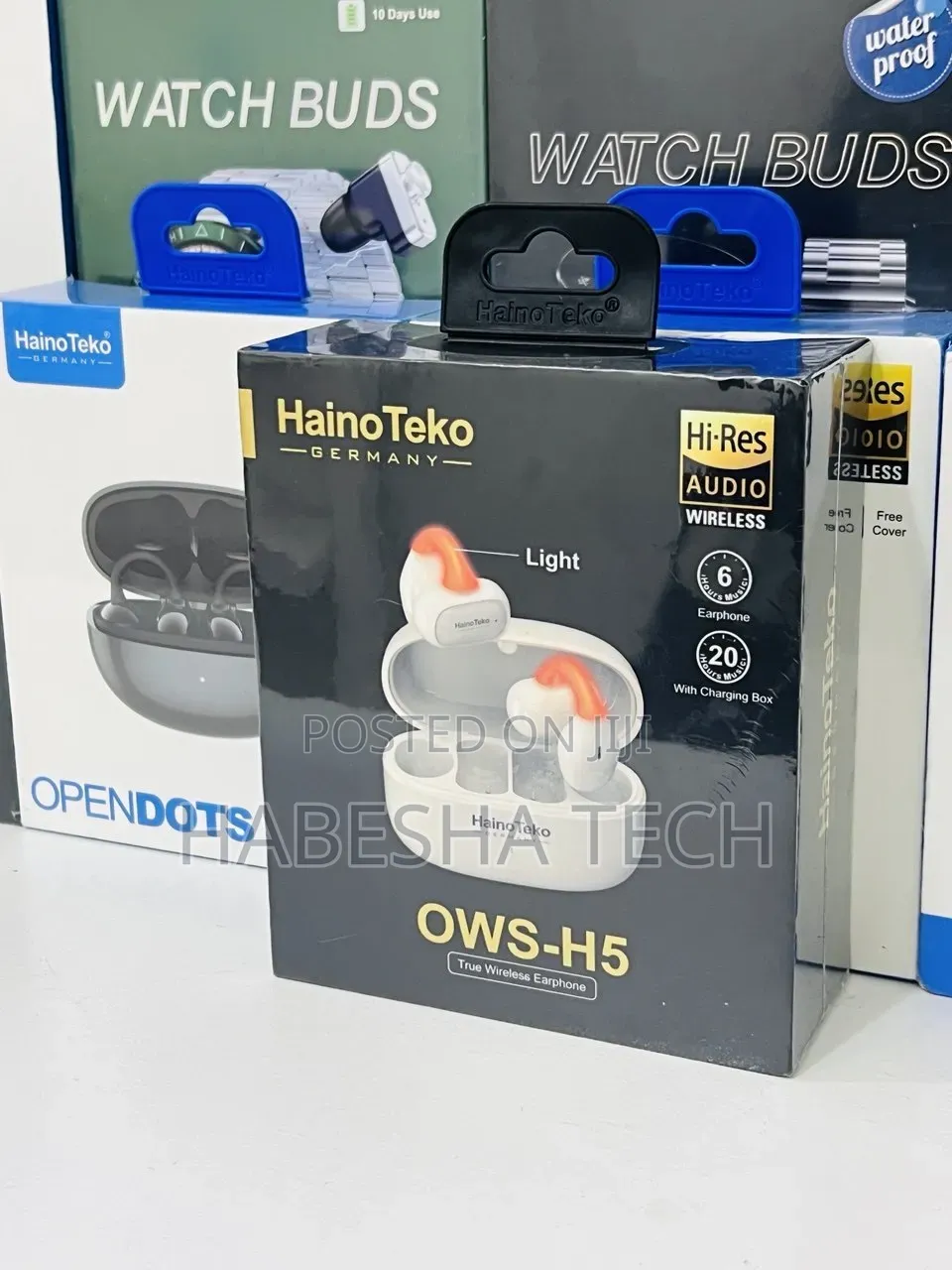 HainoTeko OWS-H5 NeonPulse Airpod Buds