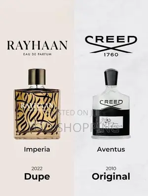 Rayhaan Imperia Mens Perfume Dupe of Aventus