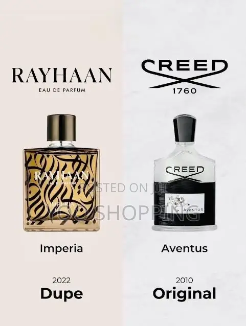 Rayhaan Imperia Mens Perfume Dupe of Aventus