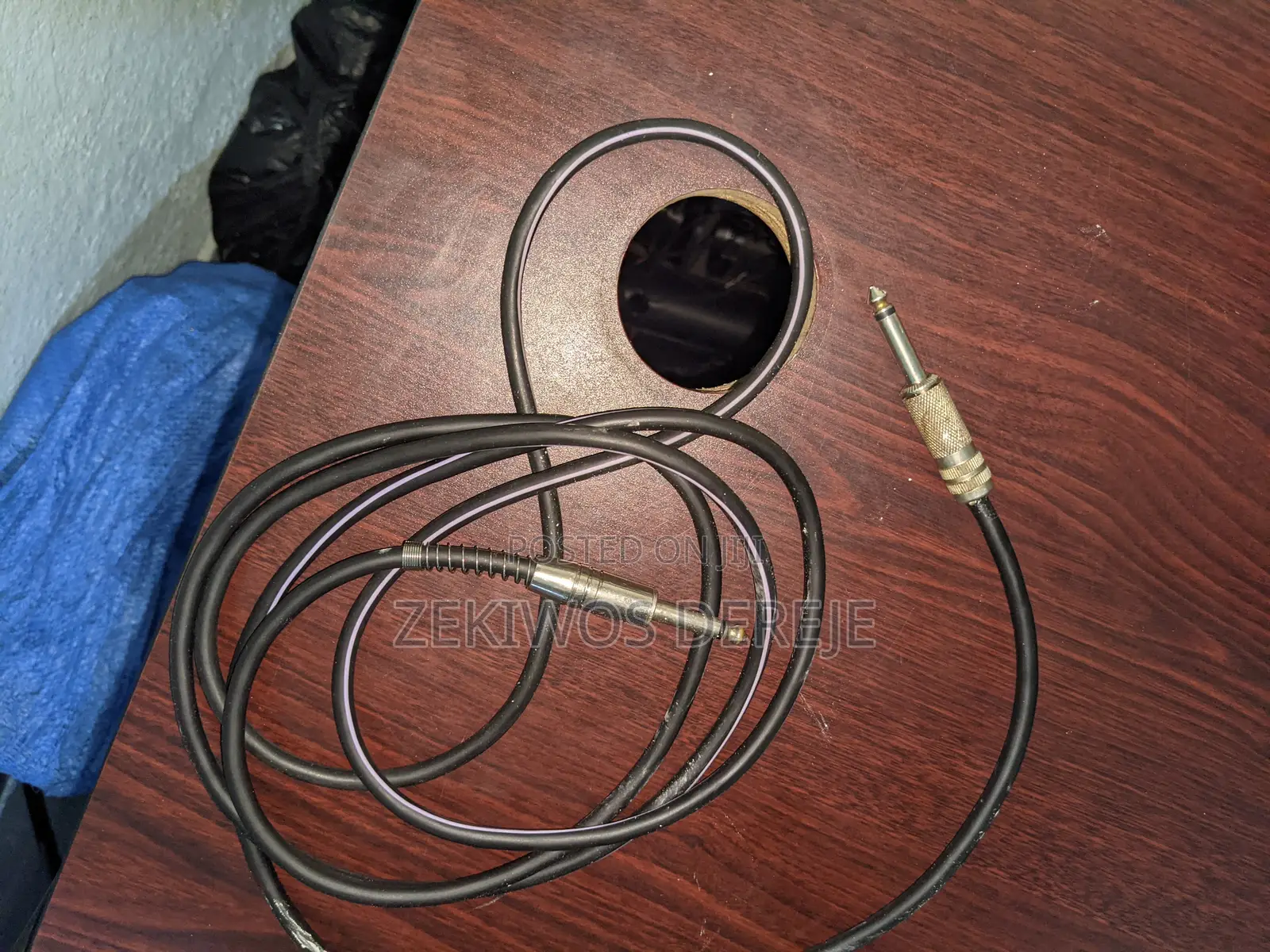 3m XLR Cable With TRS Jacks