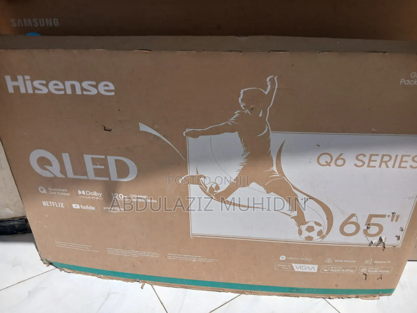 Hisense 65inche QLED Framless Best TV