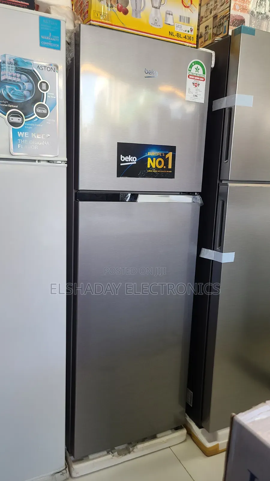 Beko 270 Liter Refrigerator Fan System