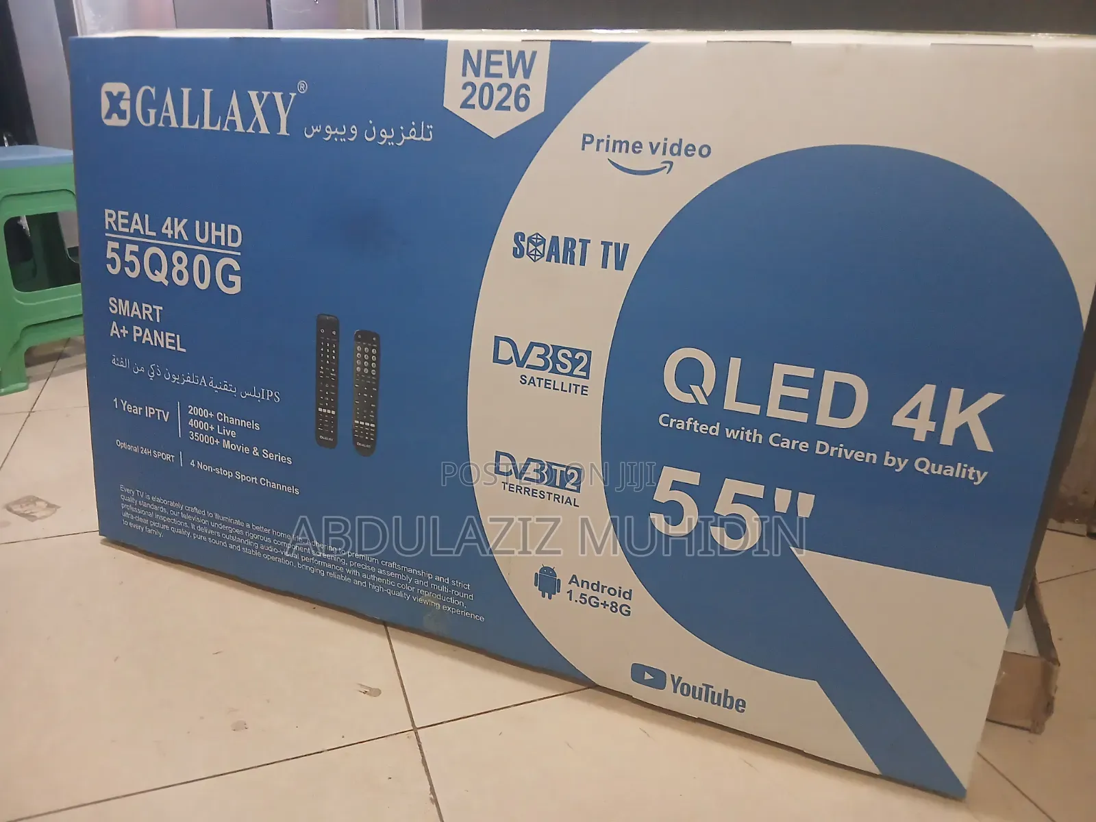 Galaxy 55inche QLED Framless Best TV
