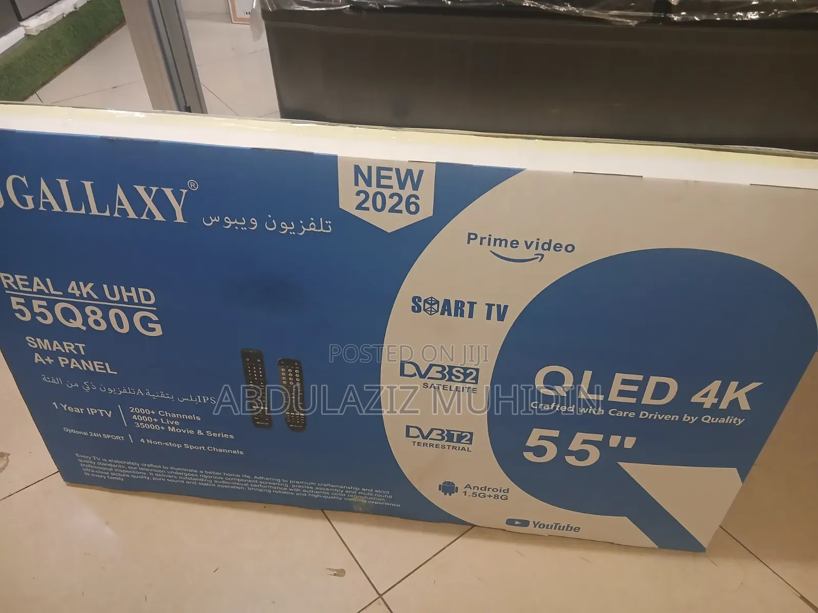 Galaxy 55inche QLED Framless Best TV