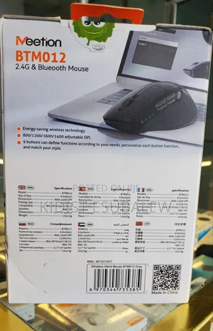 Meetion Btm012 Dual Mode Wireless Mouse