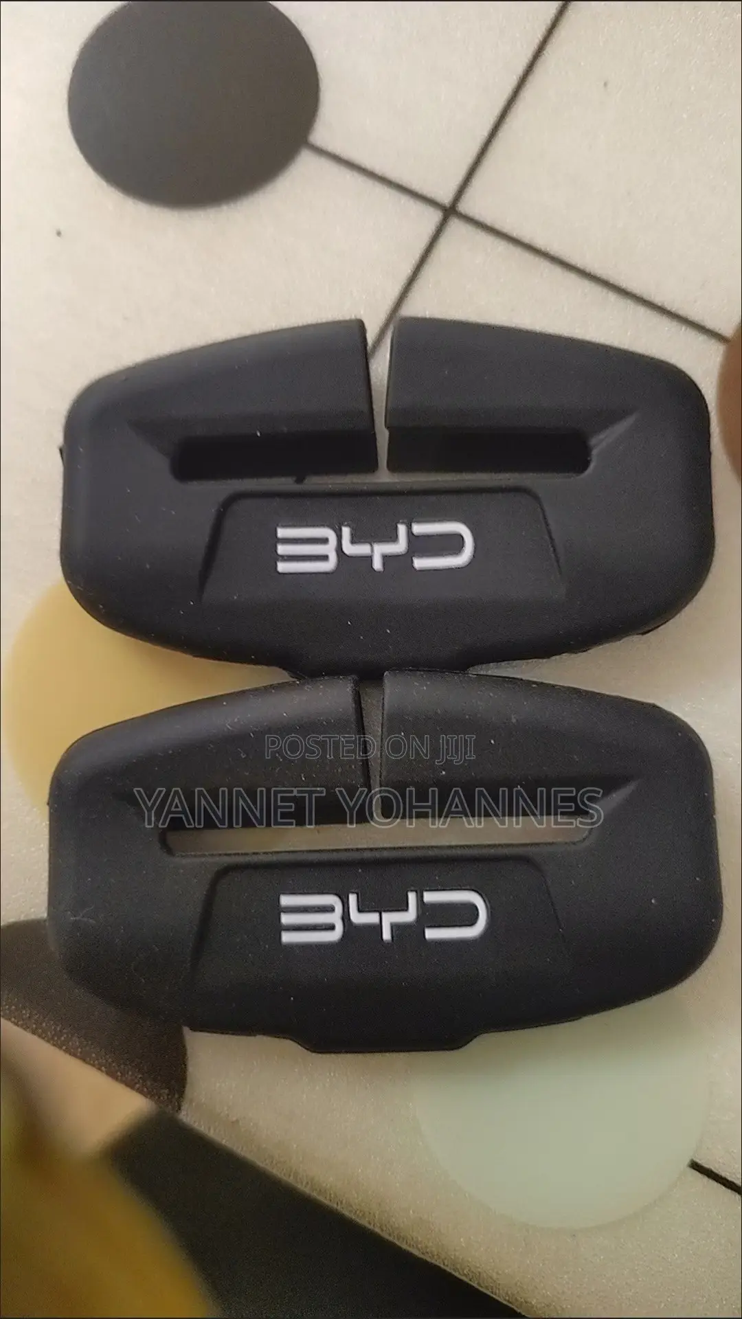 Byd Car Seat Belt Buckle Clips Set of 2