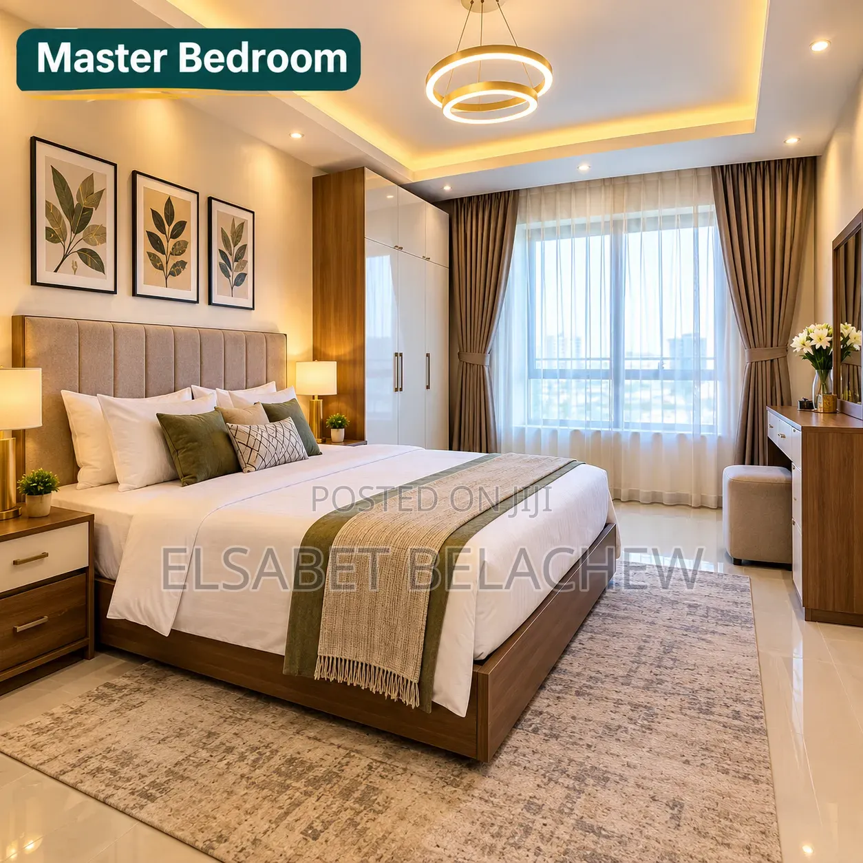 2bdrm Apartment in New Appartment In, Nifas Silk-Lafto for rent