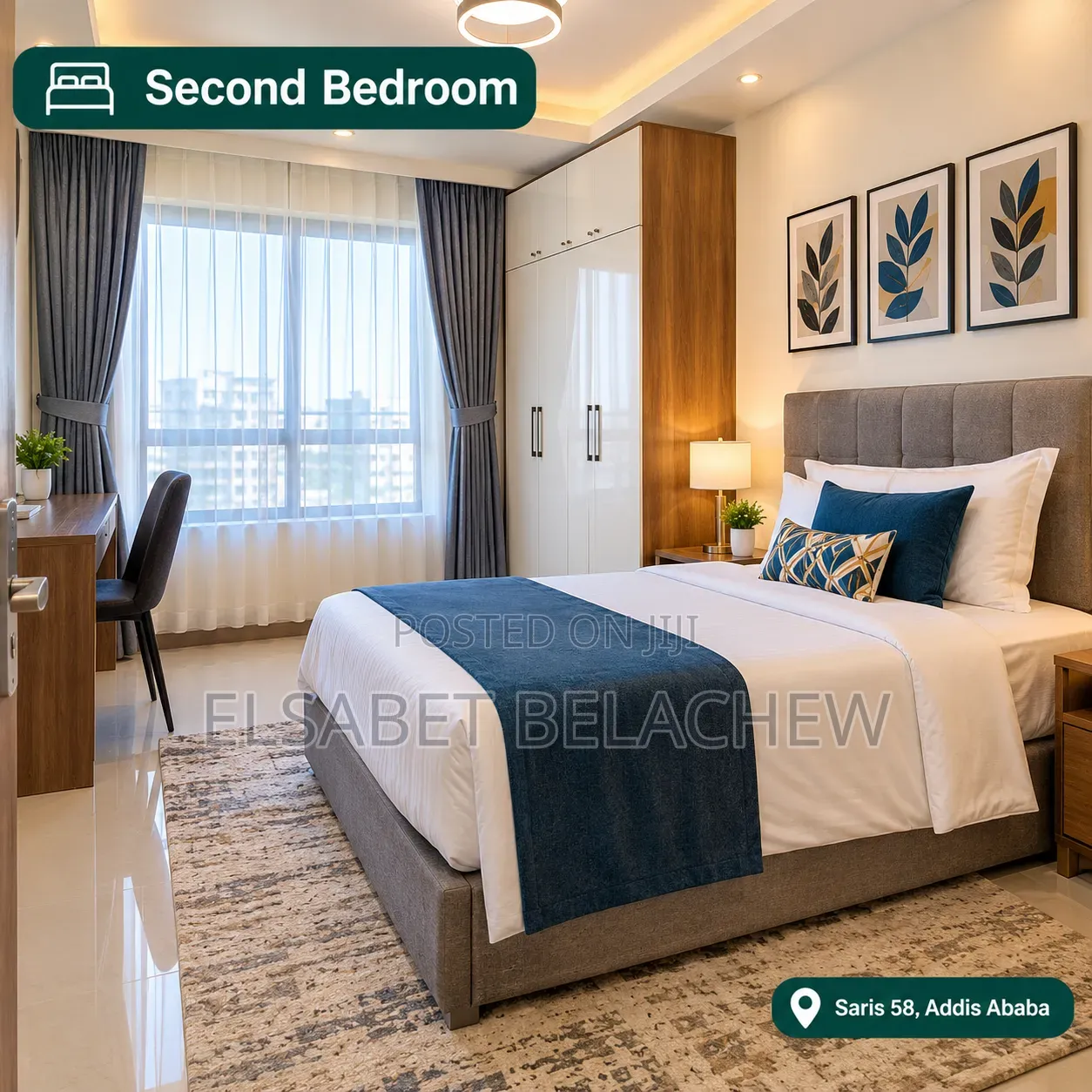 2bdrm Apartment in New Appartment In, Nifas Silk-Lafto for rent