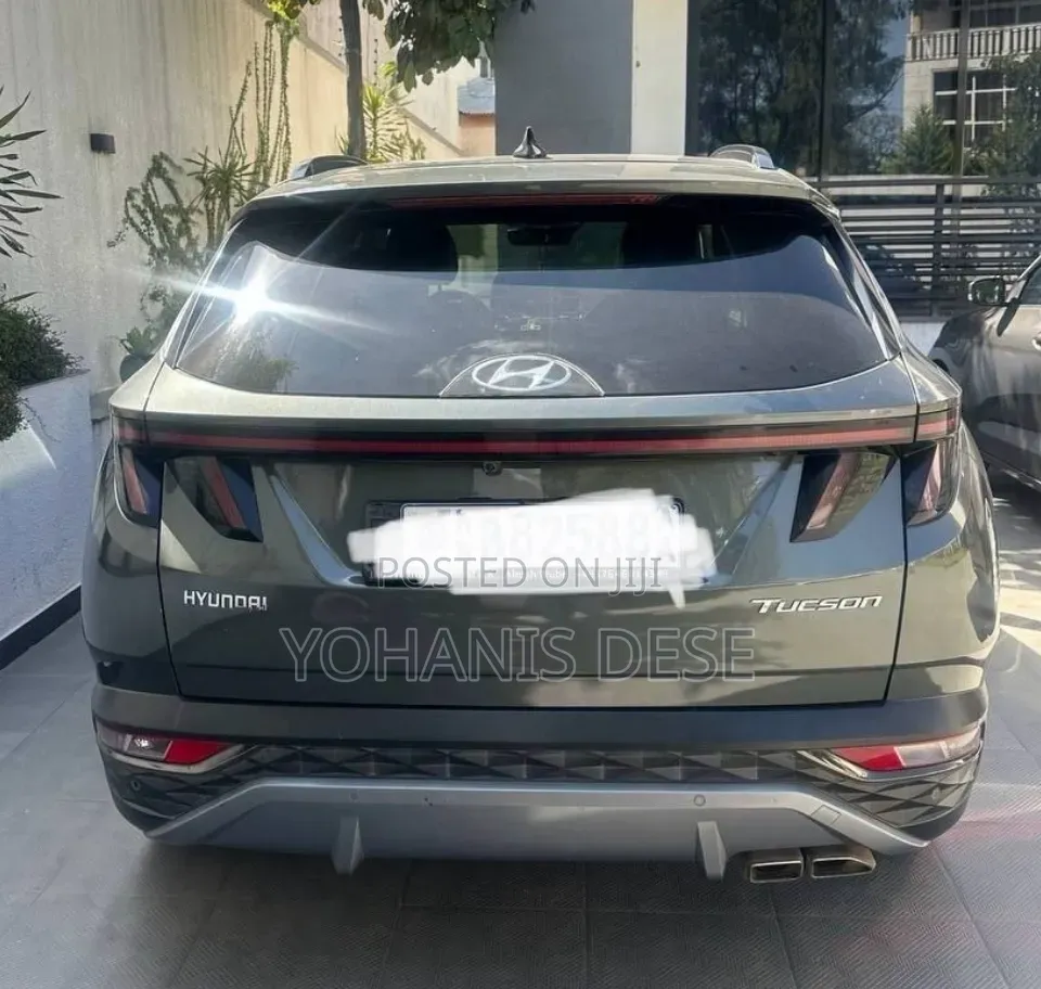 Hyundai Tucson 2021 Green