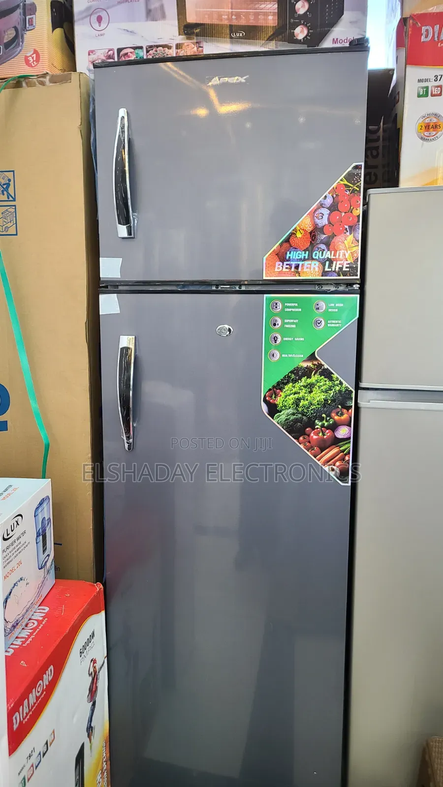 APEX 280 Liter Refrigerator