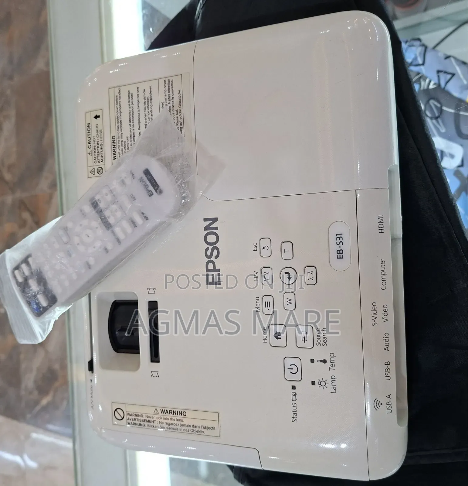 Epson Projector Model Name: Eb-S31