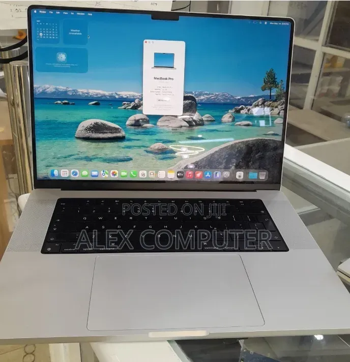 New Laptop Apple MacBook Pro 2021 M1 32GB Apple M1 SSD 1T