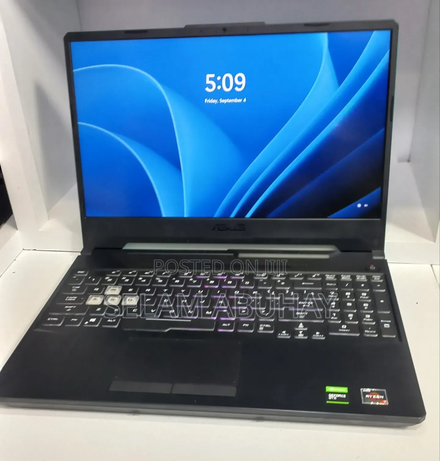 New Laptop Asus TUF Gaming A15 16GB AMD Ryzen 7 SSD 512GB