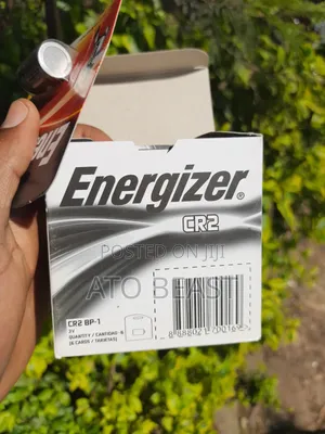 Energizer CR2 3V Lithium Photo Battery Lithium Battery Rated at 3 V
