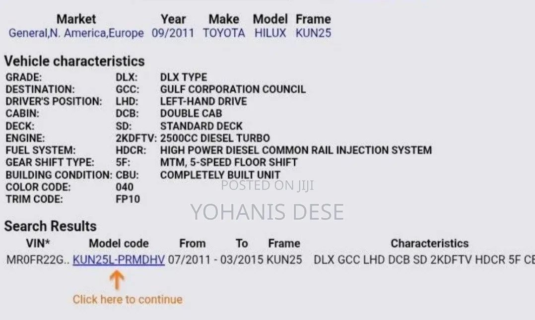 Toyota Hilux 2011 Off white