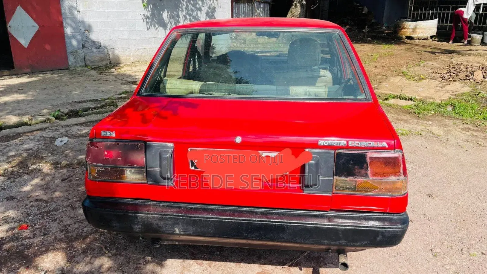 Toyota Corolla 1.3 1986 Red