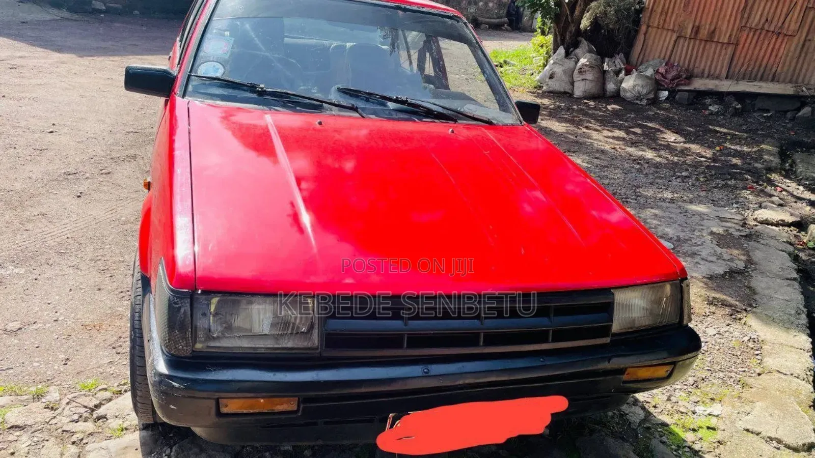 Toyota Corolla 1.3 1986 Red