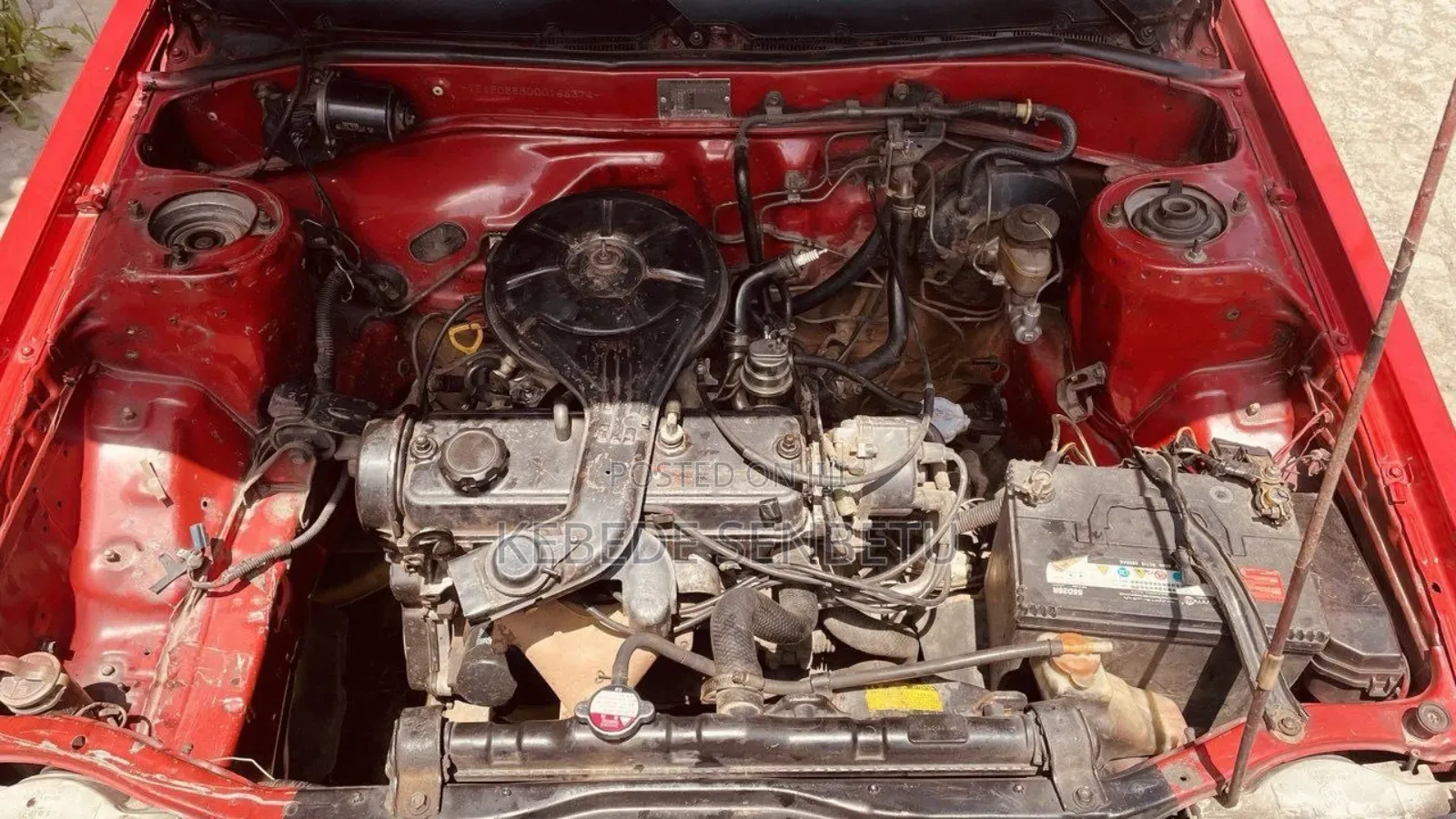 Toyota Corolla 1.3 1986 Red