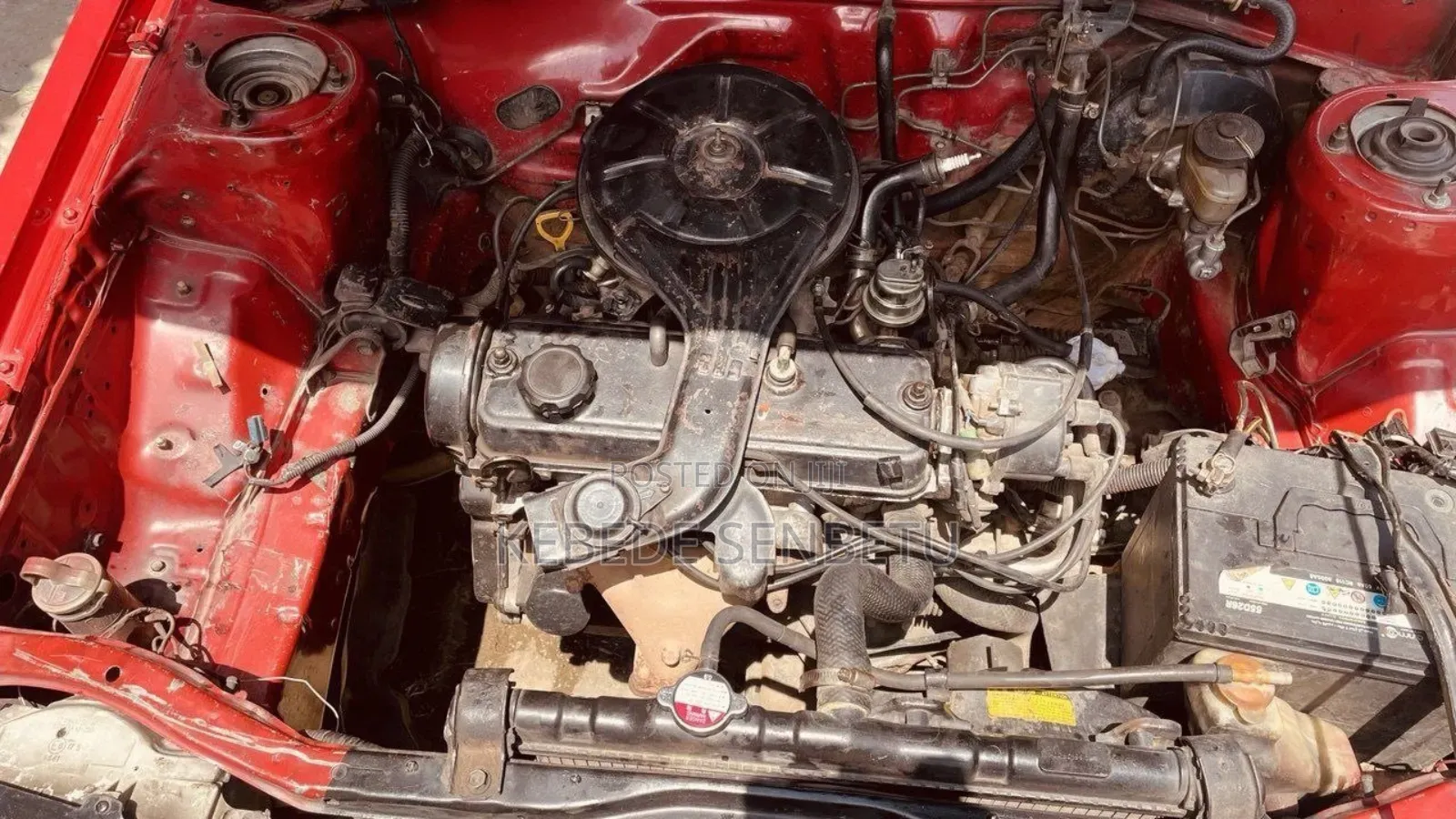 Toyota Corolla 1.3 1986 Red