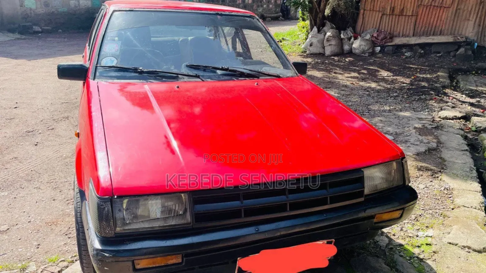 Toyota Corolla 1.3 1986 Red