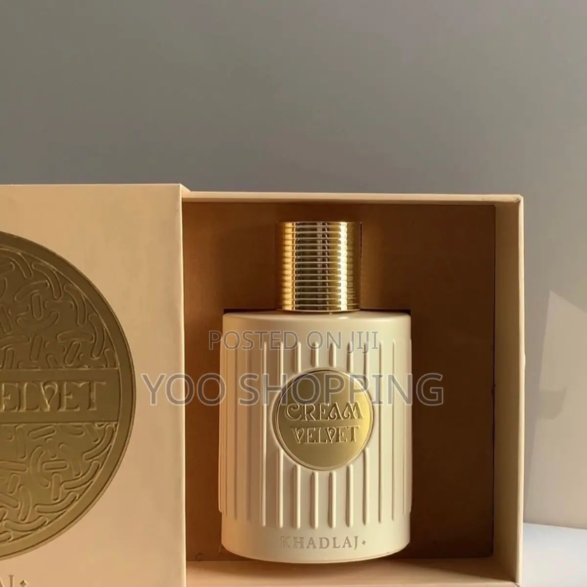 Cream Velvet Ladies Perfume