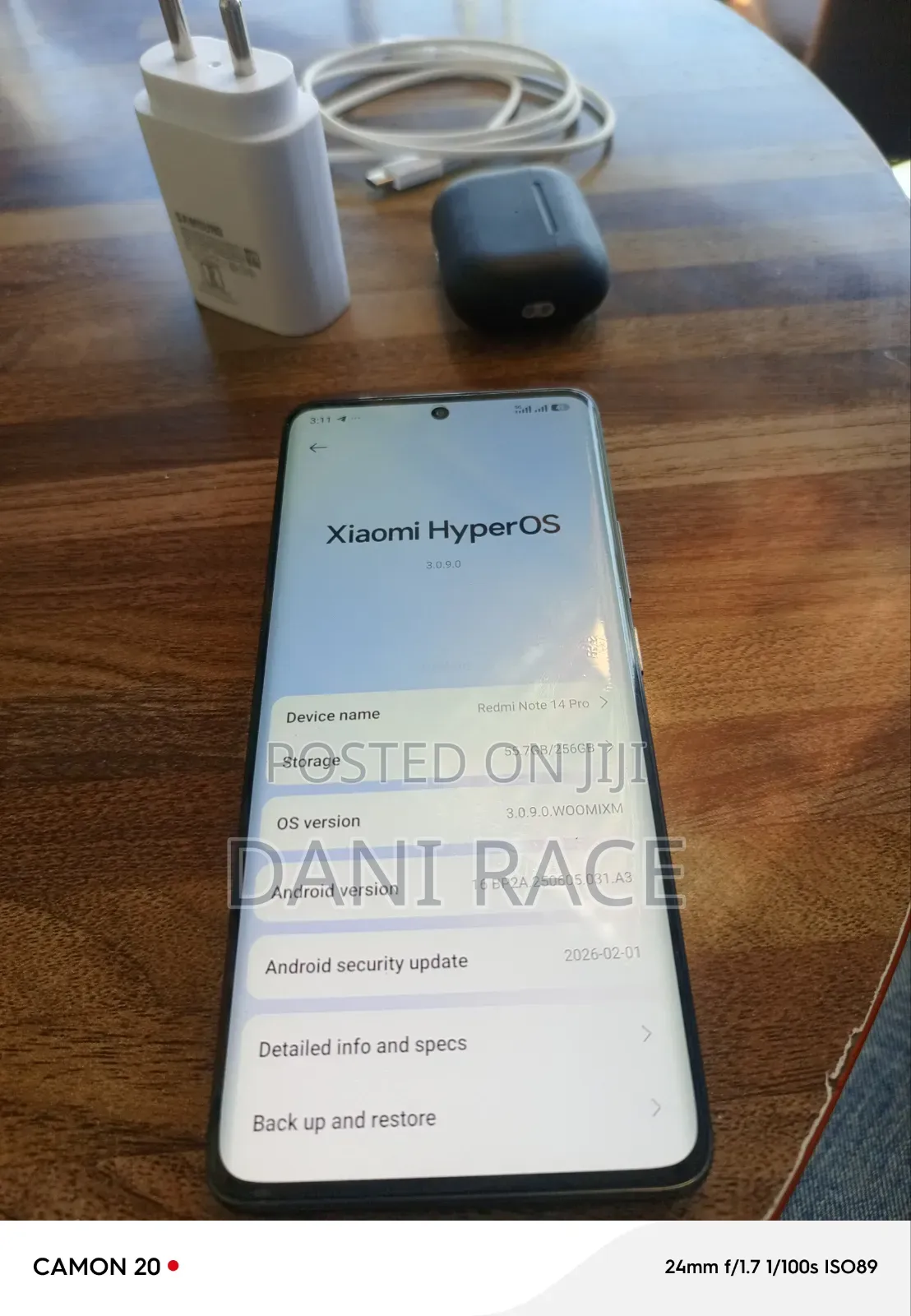 New Xiaomi Redmi Note 14 Pro 256 GB Black
