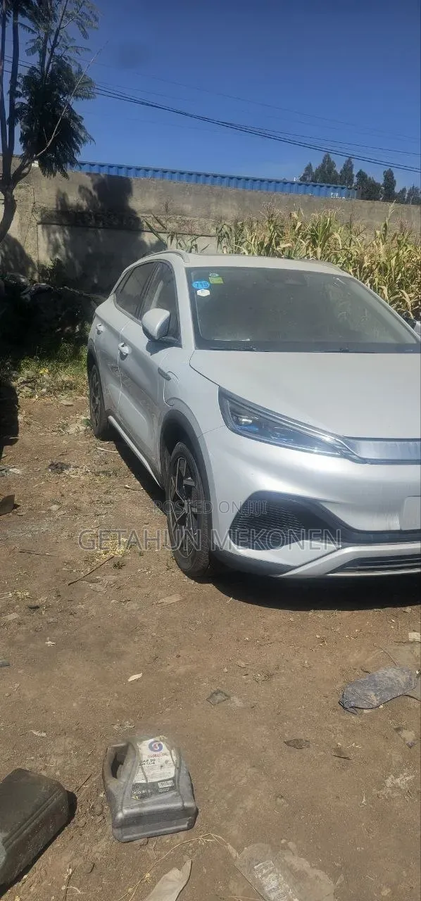 New BYD Yuan Plus 2025 Silver