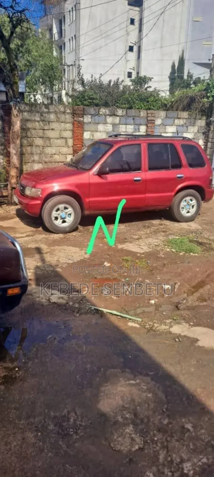 Kia Sportage 1995 Red