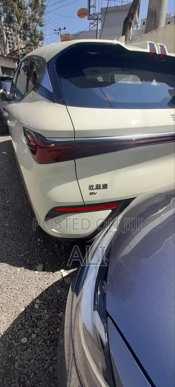 New BYD Yuan Plus 2025 Off white