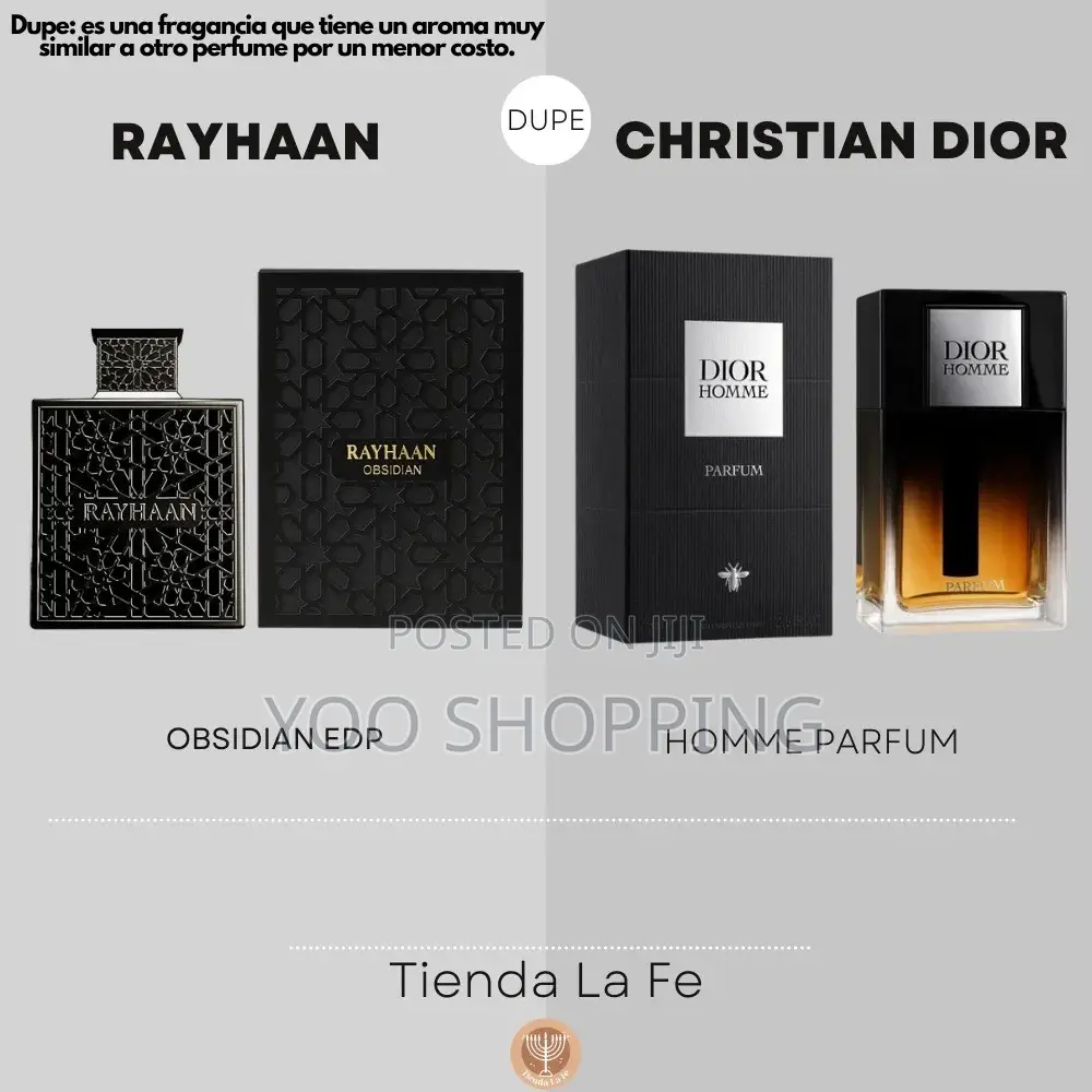 Rayhaan Obsidian Mens Perfume(dupe of Dior Homme Parfum)